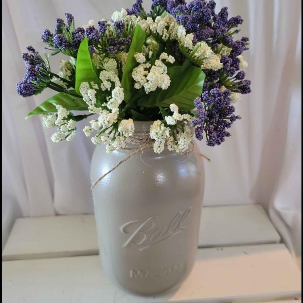 Floral Jar Arrangement